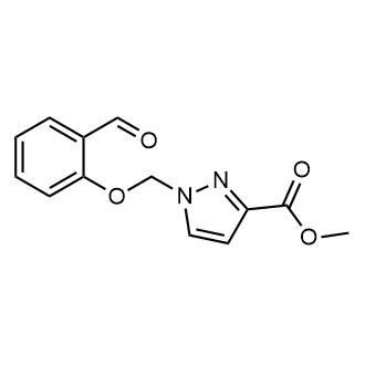 Methyl 1-((2-formylphenoxy)methyl)-1H-pyrazole-3-carboxylate|CS-0335759