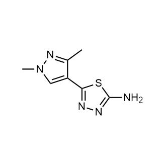 5-(1,3-Dimethyl-1H-pyrazol-4-yl)-1,3,4-thiadiazol-2-amine|CS-0335760