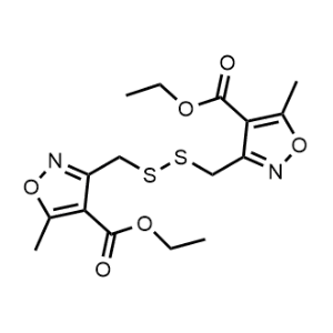 Diethyl 3,3'-(disulfanediylbis(methylene))bis(5-methylisoxazole-4-carboxylate)|CS-0335987