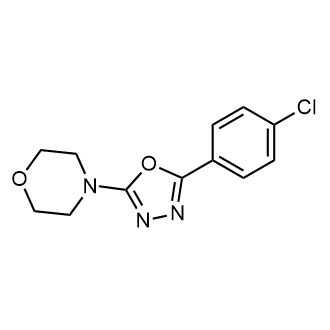 4-(5-(4-Chlorophenyl)-1,3,4-oxadiazol-2-yl)morpholine|CS-0336017