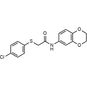 2-((4-Chlorophenyl)thio)-N-(2,3-dihydrobenzo[b][1,4]dioxin-6-yl)acetamide|CS-0336092