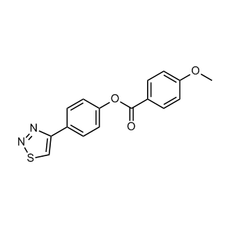 4-(1,2,3-Thiadiazol-4-yl)phenyl 4-methoxybenzoate|CS-0336183