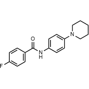4-Fluoro-N-(4-(piperidin-1-yl)phenyl)benzamide|CS-0336212