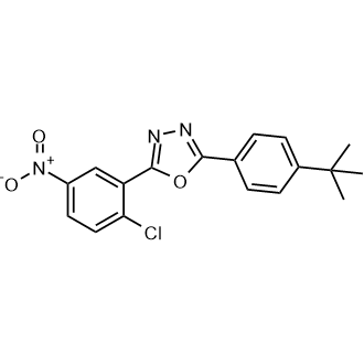 2-(4-(Tert-butyl)phenyl)-5-(2-chloro-5-nitrophenyl)-1,3,4-oxadiazole|CS-0336251