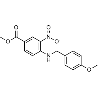 Methyl 4-((4-methoxybenzyl)amino)-3-nitrobenzoate|CS-0336299