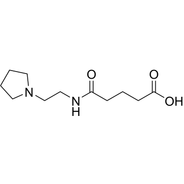5-Oxo-5-((2-(pyrrolidin-1-yl)ethyl)amino)pentanoic acid|CS-0336388