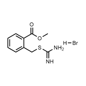 Methyl 2-((carbamimidoylthio)methyl)benzoate hydrobromide|CS-0336402