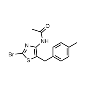 N-(2-bromo-5-(4-methylbenzyl)thiazol-4-yl)acetamide|CS-0336501