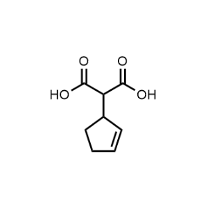 2-(Cyclopent-2-en-1-yl)malonic acid|CS-0336600