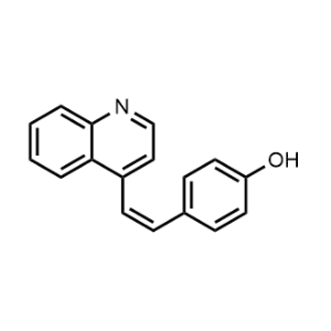 (Z)-4-(2-(quinolin-4-yl)vinyl)phenol|CS-0336658