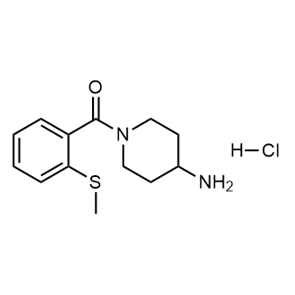 (4-Aminopiperidin-1-yl)(2-(methylthio)phenyl)methanone hydrochloride|CS-0336725