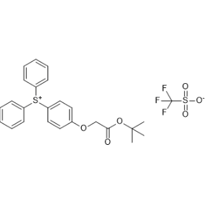(4-(2-(Tert-butoxy)-2-oxoethoxy)phenyl)diphenylsulfonium trifluoromethanesulfonate|CS-0336750