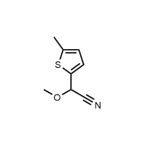 2-Methoxy-2-(5-methylthiophen-2-yl)acetonitrile|CS-0337165