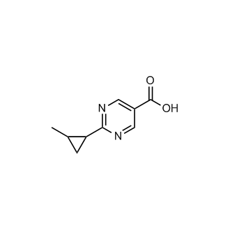 2-(2-Methylcyclopropyl)pyrimidine-5-carboxylic acid|CS-0337185