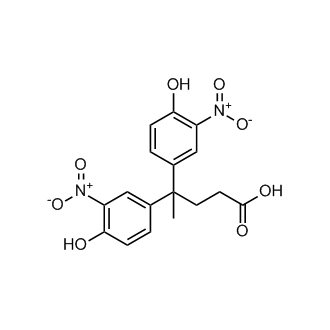 4,4-Bis(4-hydroxy-3-nitrophenyl)pentanoic acid|CS-0337196