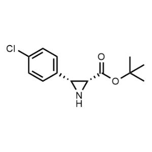 rel-Tert-butyl (2R,3R)-3-(4-chlorophenyl)aziridine-2-carboxylate|CS-0337272