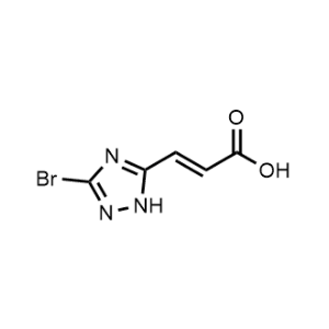 3-(3-bromo-1H-1,2,4-triazol-5-yl)acrylic acid|CS-0337437