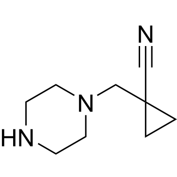 1-(Piperazin-1-ylmethyl)cyclopropane-1-carbonitrile|CS-0337468