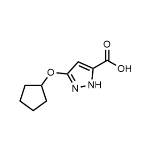 3-(Cyclopentyloxy)-1H-pyrazole-5-carboxylic acid|CS-0337717
