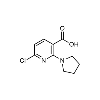 6-Chloro-2-(pyrrolidin-1-yl)nicotinic acid|CS-0337756
