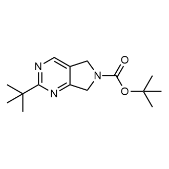 Tert-butyl 2-(tert-butyl)-5,7-dihydro-6H-pyrrolo[3,4-d]pyrimidine-6-carboxylate|CS-0337817