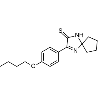 3-(4-Butoxyphenyl)-1,4-diazaspiro[4.4]Non-3-ene-2-thione|CS-0337846