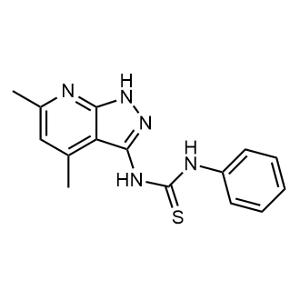 1-(4,6-Dimethyl-1H-pyrazolo[3,4-b]pyridin-3-yl)-3-phenylthiourea|CS-0337865