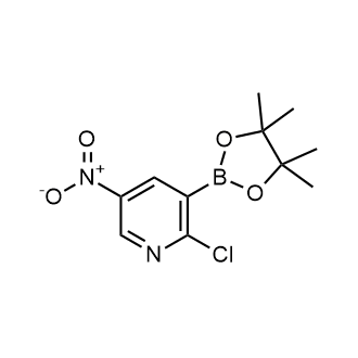 2-Chloro-5-nitro-3-(4,4,5,5-tetramethyl-1,3,2-dioxaborolan-2-yl)pyridine|CS-0337916