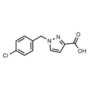 1-(4-Chlorobenzyl)-1H-pyrazole-3-carboxylic acid|CS-0337923