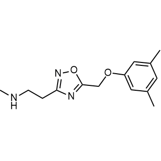 2-(5-((3,5-Dimethylphenoxy)methyl)-1,2,4-oxadiazol-3-yl)-N-methylethan-1-amine|CS-0337935