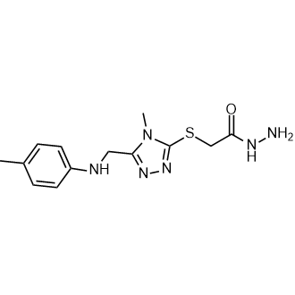 2-((4-Methyl-5-((p-tolylamino)methyl)-4H-1,2,4-triazol-3-yl)thio)acetohydrazide|CS-0337956
