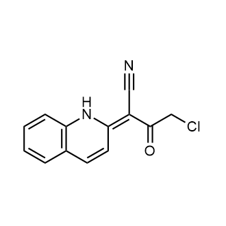 4-Chloro-3-oxo-2-(quinolin-2(1H)-ylidene)butanenitrile|CS-0337998