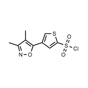 4-(3,4-Dimethylisoxazol-5-yl)thiophene-2-sulfonyl chloride|CS-0338041