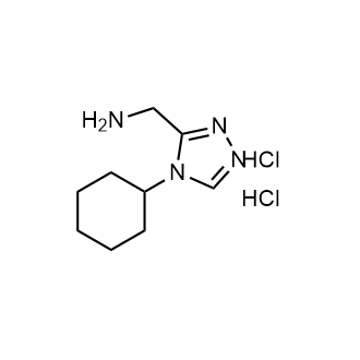 (4-Cyclohexyl-4H-1,2,4-triazol-3-yl)methanamine dihydrochloride|CS-0338085