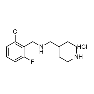 N-(2-chloro-6-fluorobenzyl)-1-(piperidin-4-yl)methanamine hydrochloride|CS-0338175