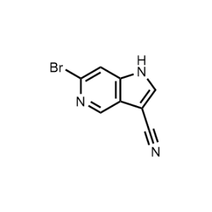 6-Bromo-1H-pyrrolo[3,2-c]pyridine-3-carbonitrile|CS-0338202