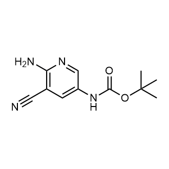 Tert-butyl (6-amino-5-cyanopyridin-3-yl)carbamate|CS-0338227