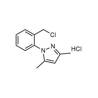 1-(2-(Chloromethyl)phenyl)-3,5-dimethyl-1H-pyrazole hydrochloride|CS-0338237