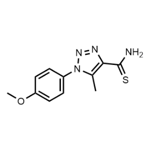 1-(4-Methoxyphenyl)-5-methyl-1H-1,2,3-triazole-4-carbothioamide|CS-0338396