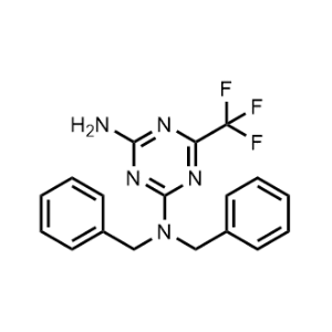 N2,N2-dibenzyl-6-(trifluoromethyl)-1,3,5-triazine-2,4-diamine|CS-0338521