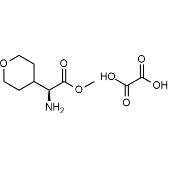 Methyl (S)-2-amino-2-(tetrahydro-2H-pyran-4-yl)acetate oxalate|CS-0338887