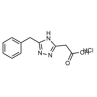 2-(5-Benzyl-4H-1,2,4-triazol-3-yl)acetic acid hydrochloride|CS-0338904