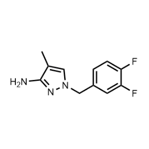 1-(3,4-Difluorobenzyl)-4-methyl-1H-pyrazol-3-amine|CS-0339043