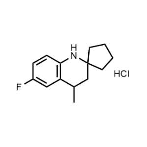 6'-Fluoro-4'-methyl-3',4'-dihydro-1'H-spiro[cyclopentane-1,2'-quinoline] hydrochloride|CS-0339084