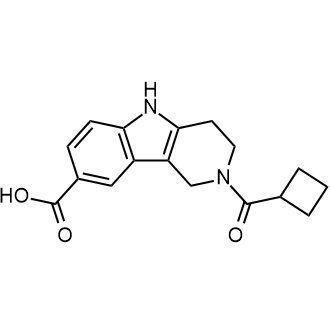 2-(Cyclobutanecarbonyl)-2,3,4,5-tetrahydro-1H-pyrido[4,3-b]indole-8-carboxylic acid|CS-0339111