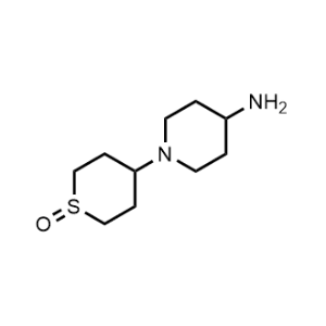 4-(4-Aminopiperidin-1-yl)tetrahydro-2H-thiopyran 1-oxide|CS-0339202