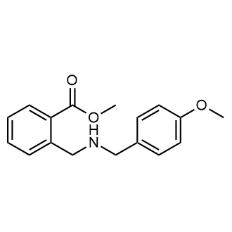 Methyl 2-(((4-methoxybenzyl)amino)methyl)benzoate|CS-0339209