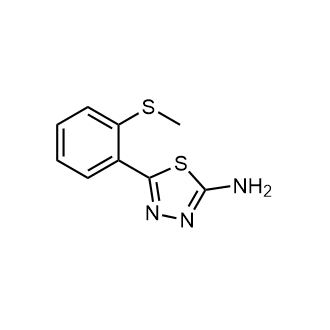 5-(2-(Methylthio)phenyl)-1,3,4-thiadiazol-2-amine|CS-0339332