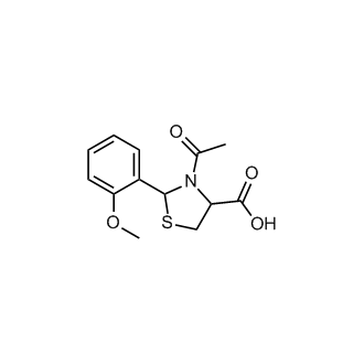 3-Acetyl-2-(2-methoxyphenyl)thiazolidine-4-carboxylic acid|CS-0339431