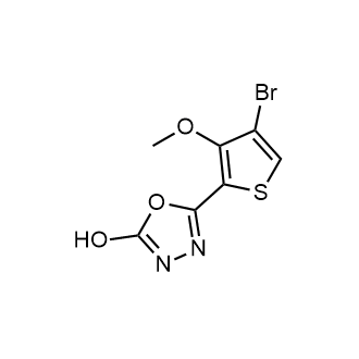 5-(4-Bromo-3-methoxythiophen-2-yl)-1,3,4-oxadiazol-2-ol|CS-0339478